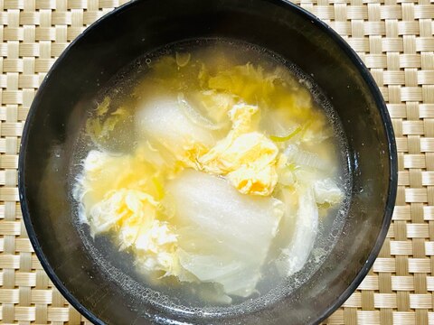 白菜の卵スープ☆彡